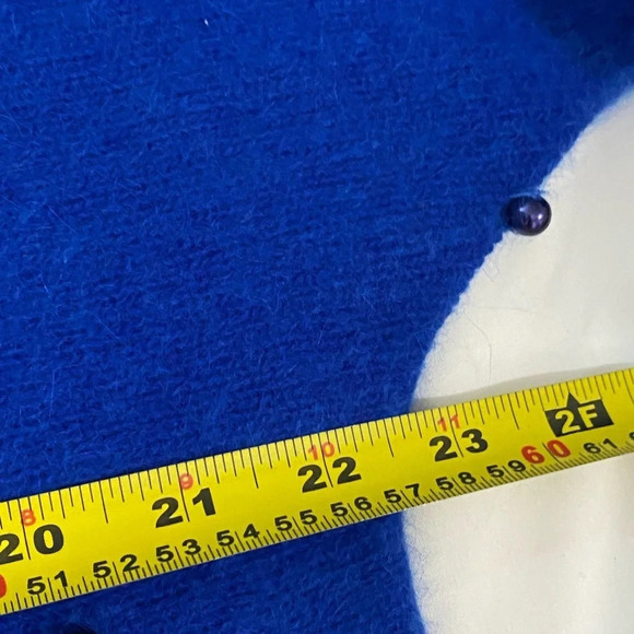 EATON lambswool pullover women’s long sleeve sweater bohemian fairycore size  L - Picture 8 of 9